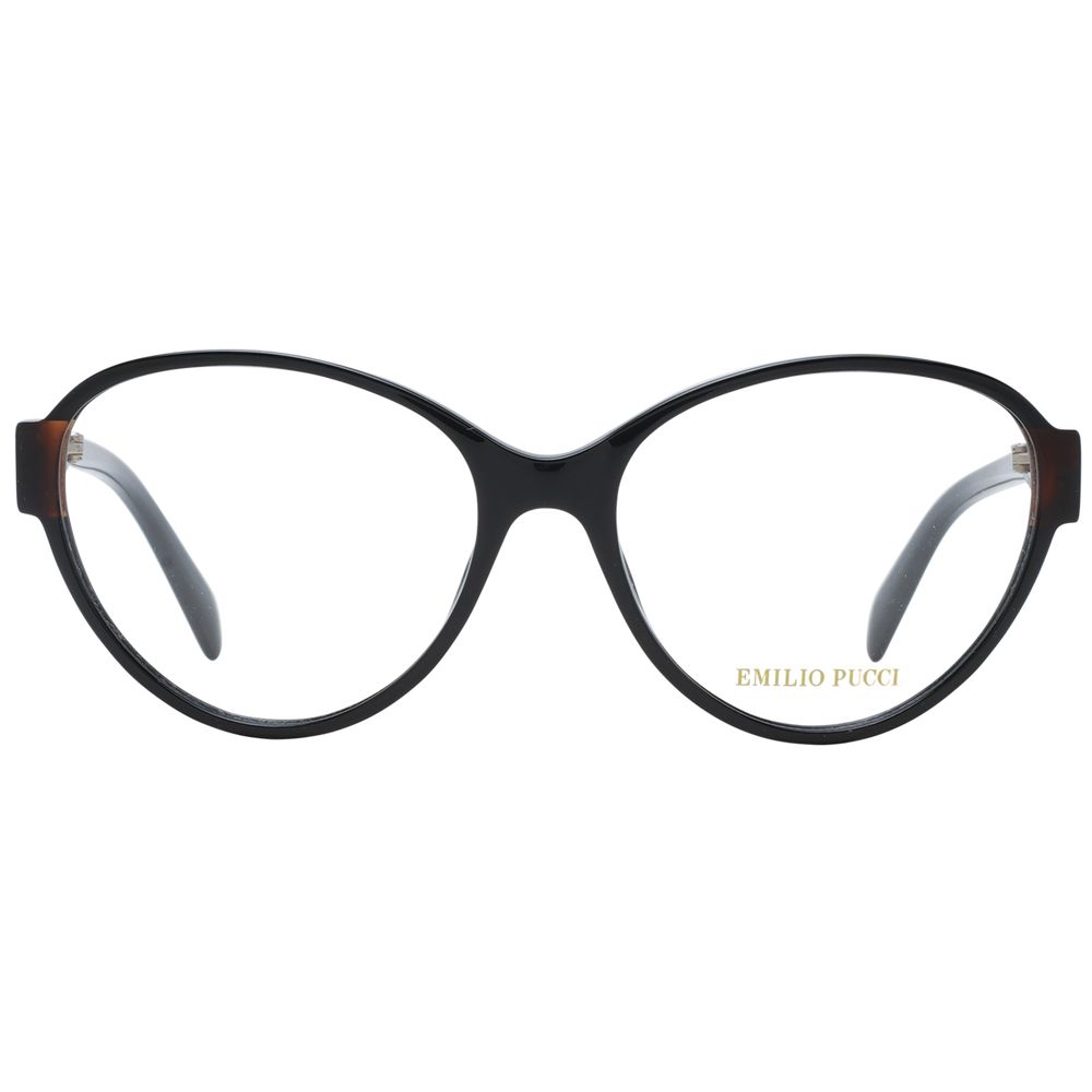 Emilio Pucci Black Plastic Glasses Women's (Frames)