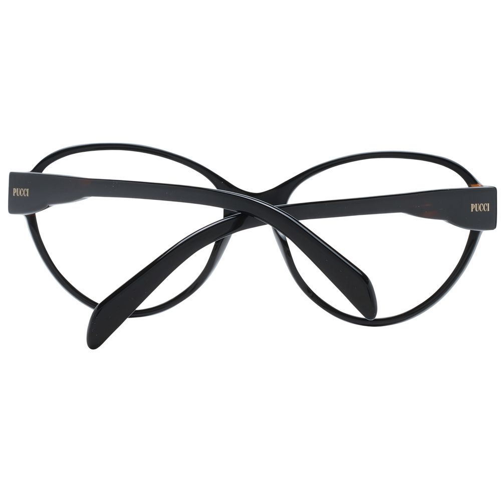 Emilio Pucci Black Plastic Glasses Women's (Frames)