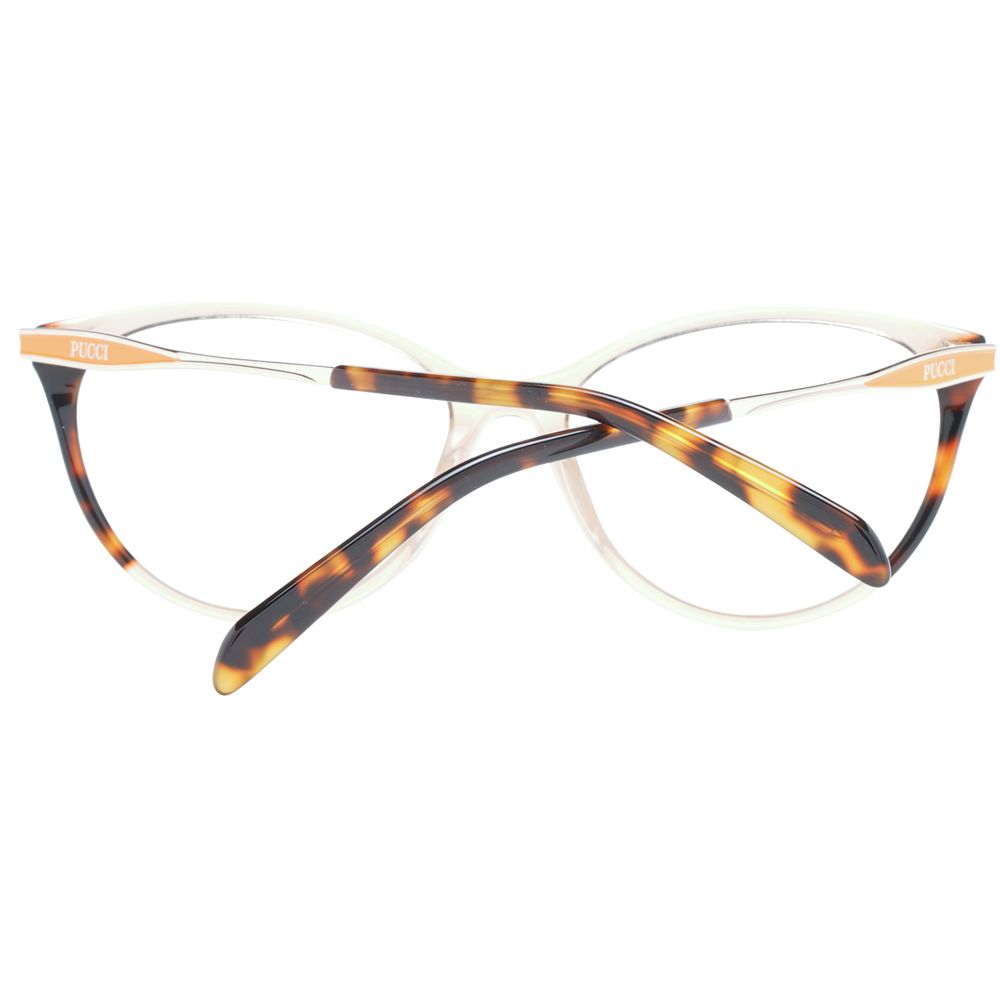 Emilio Pucci Brown Plastic Glasses Women's (Frames)