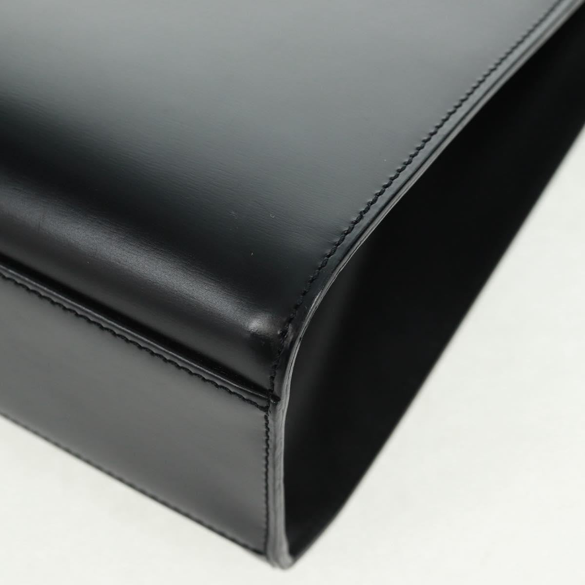 Cartier Panthère Leather Black Leather Handbag (Pre-Owned)
