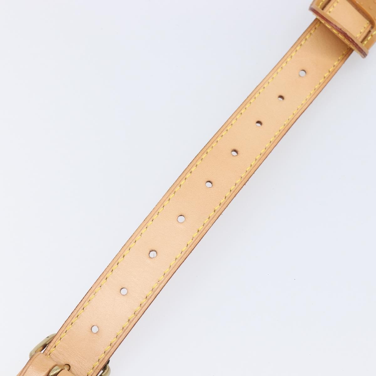 Louis Vuitton Adjustable Shoulder Strap Leather Beige Leather Straps Accessory (Pre-Owned)