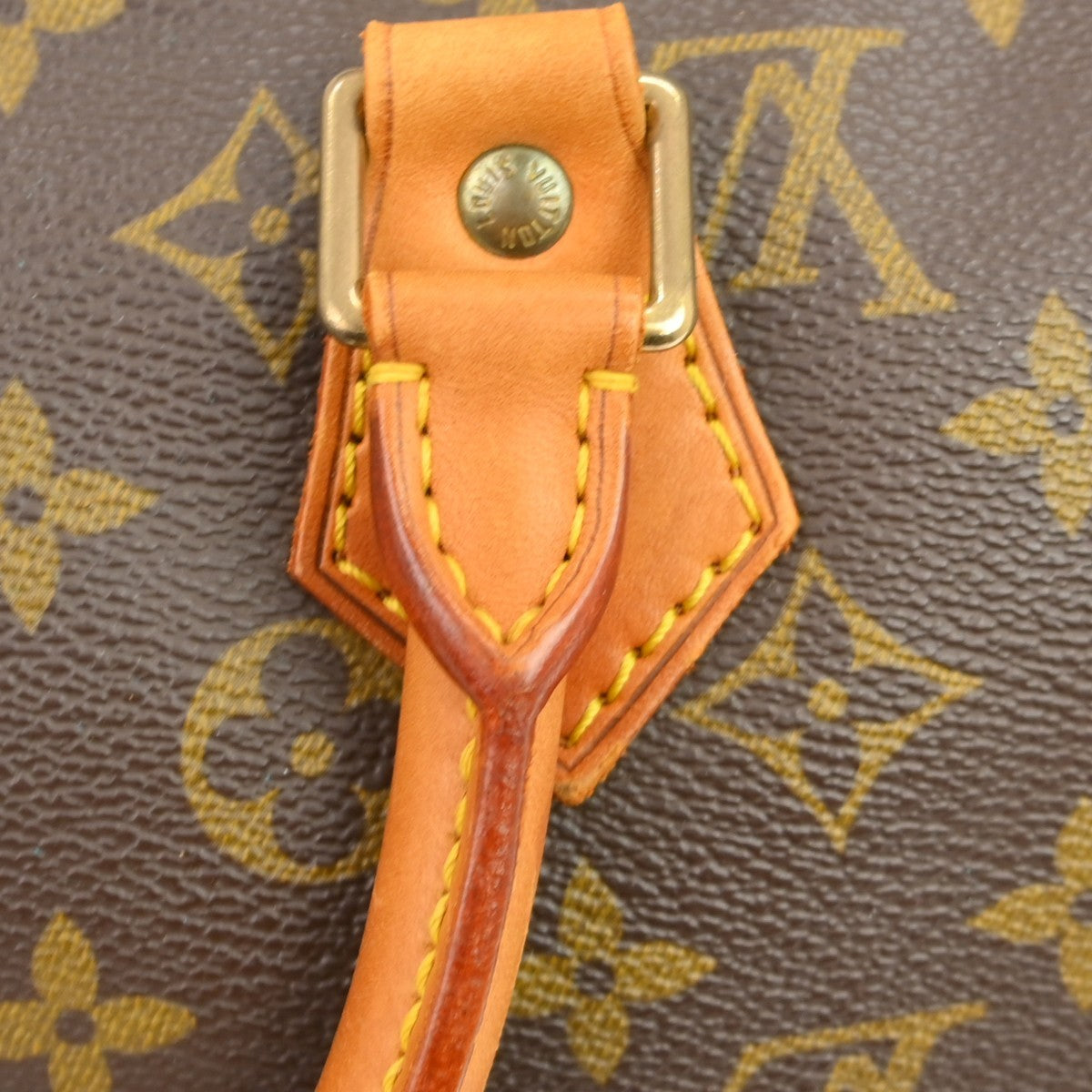 Louis Vuitton Speedy Monogram Canvas Brown Canvas Handbag (Pre-Owned)