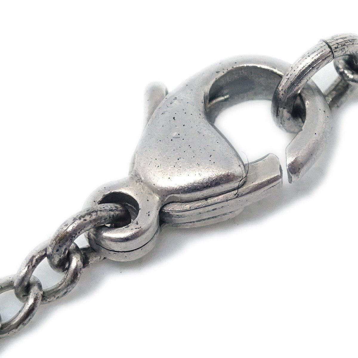Chanel Cc Pendant Metal Silver Silver_Plated Necklace Jewelry (Pre-Owned)