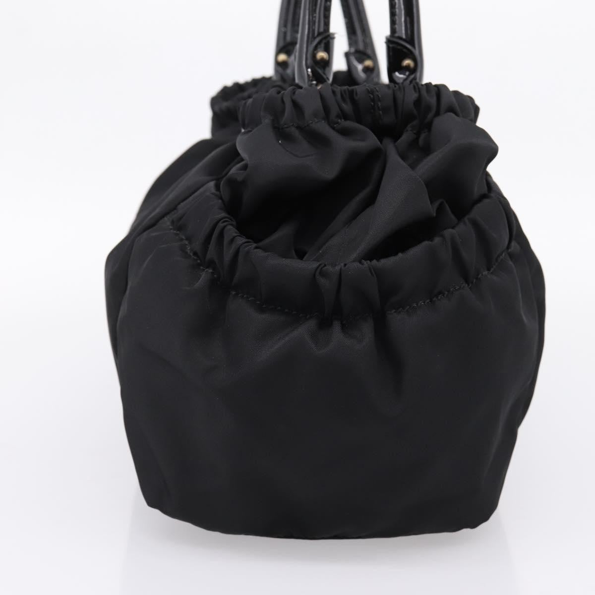 Salvatore Ferragamo Vala Tote Nylon Black Nylon Tote Bag Bag (Pre-Owned)