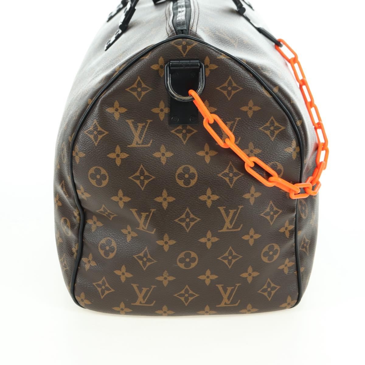 Louis Vuitton Solar Ray Keepall Bandouliere Monogram Canvas Brown Canvas Travel Bag Bag (Pre-Owned)