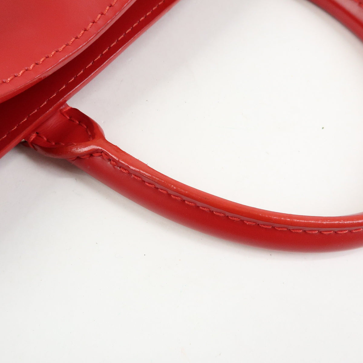 Louis Vuitton Passy Epi Leather Red Leather Tote Bag Bag (Pre-Owned)