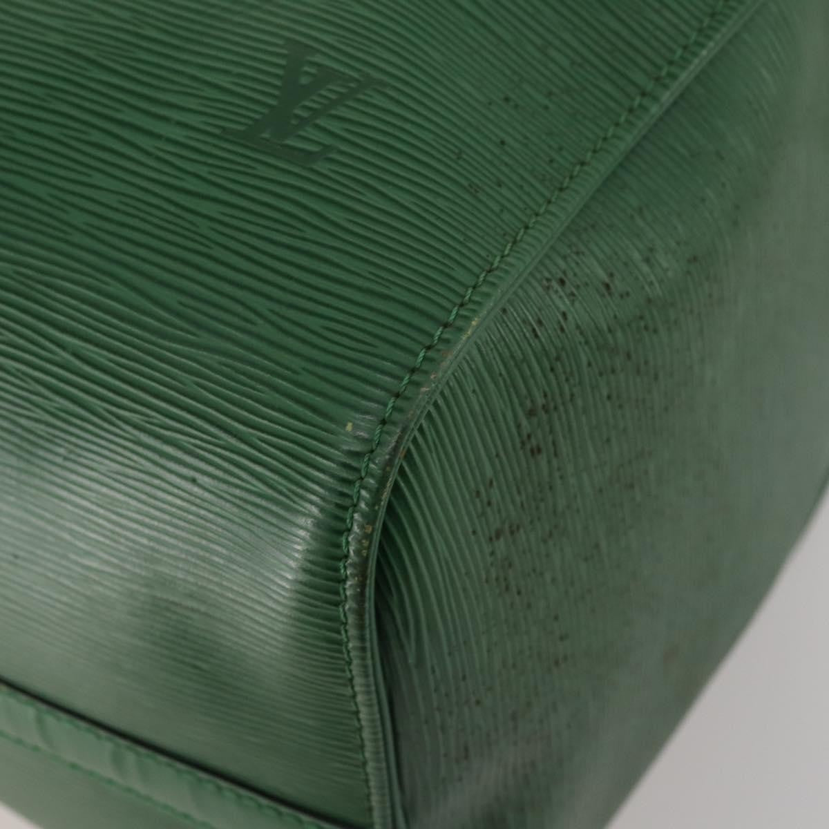 Louis Vuitton Keepall Epi Leather Green Leather Travel Bag Bag (Pre-Owned)