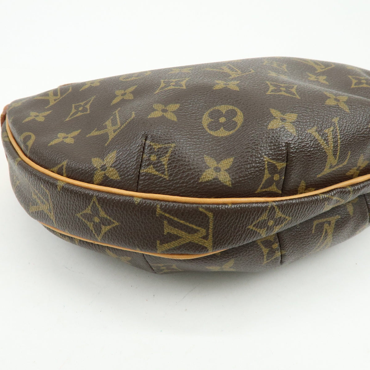 Louis Vuitton Croissant Monogram Canvas Brown Canvas Handbag (Pre-Owned)