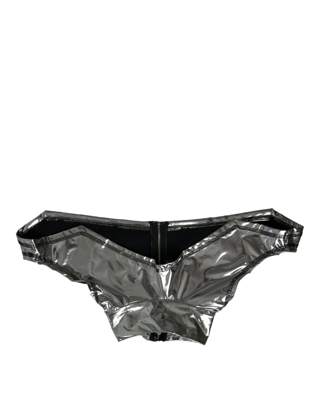 Dolce & Gabbana Silver Polyester Stretch Women's Top