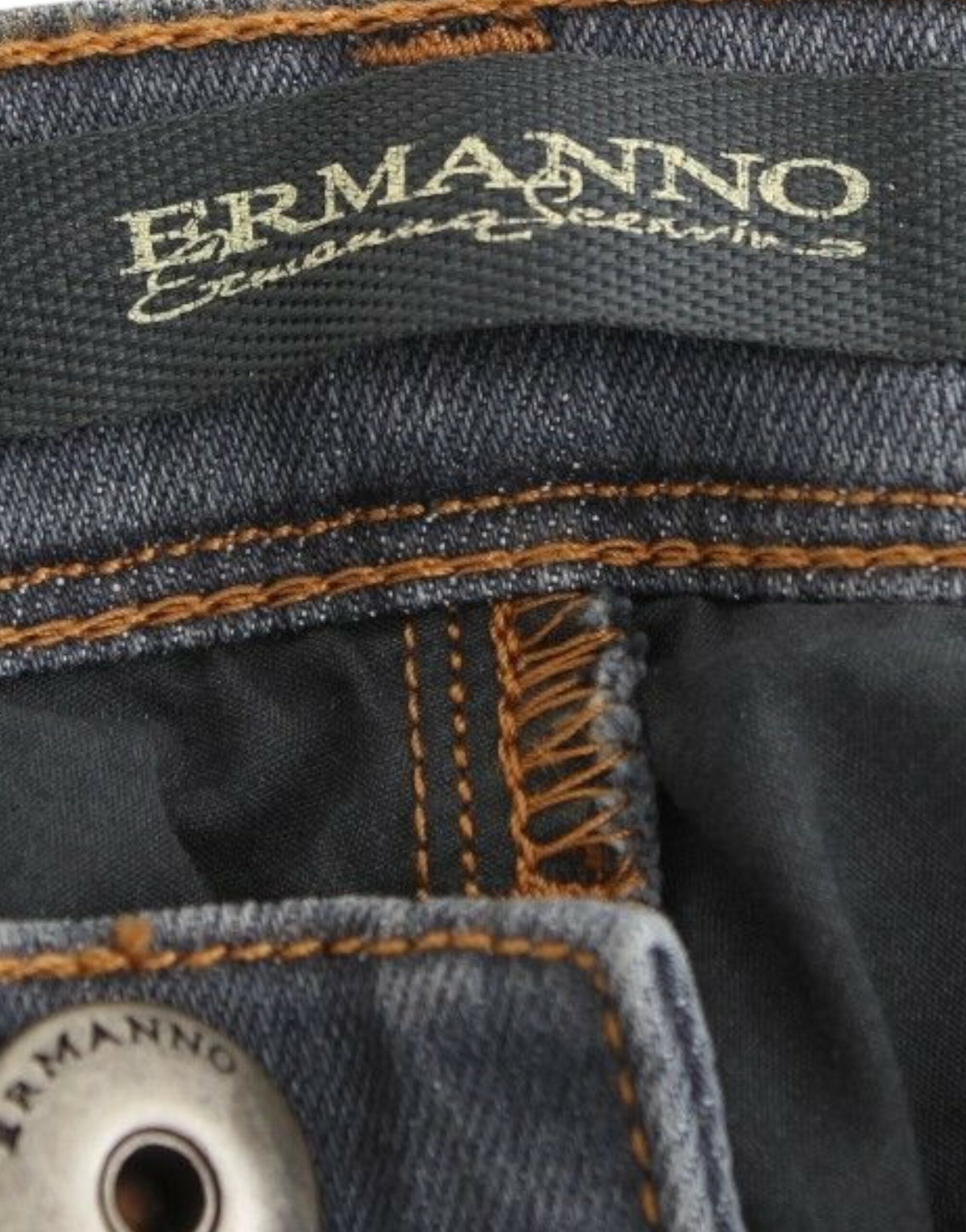 Ermanno Scervino Gray Slim Jeans Denim Pants Skinny Leg Women's Stretch