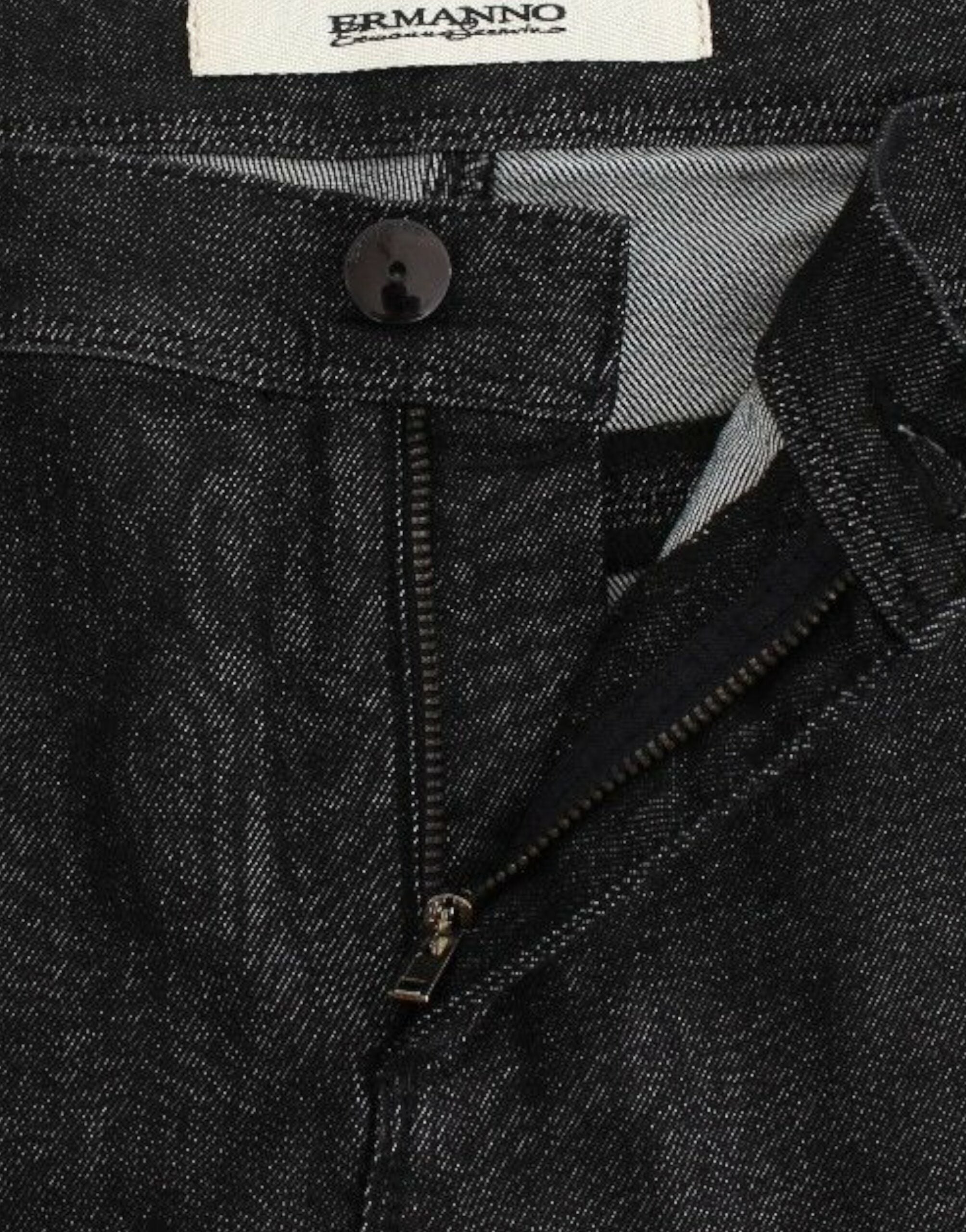 Ermanno Scervino Black Slim Jeans Denim Pants Skinny Leg Women's Stretch