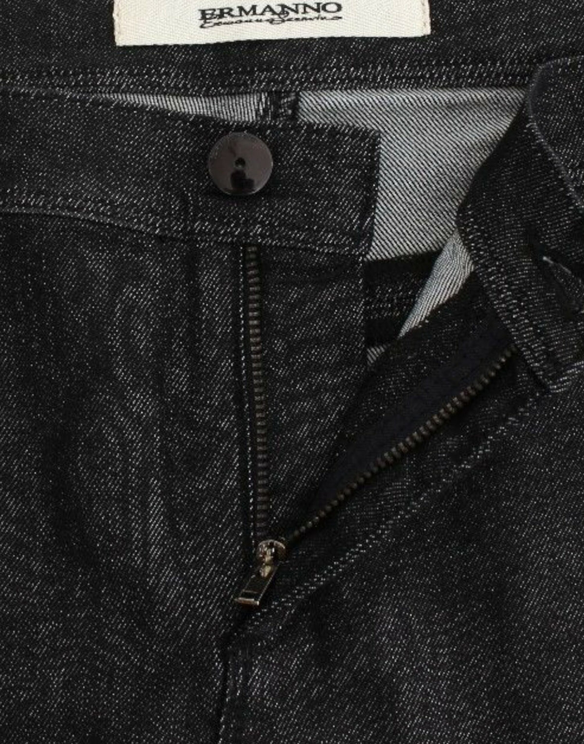 Ermanno Scervino Black Slim Jeans Denim Pants Skinny Leg Women's Stretch
