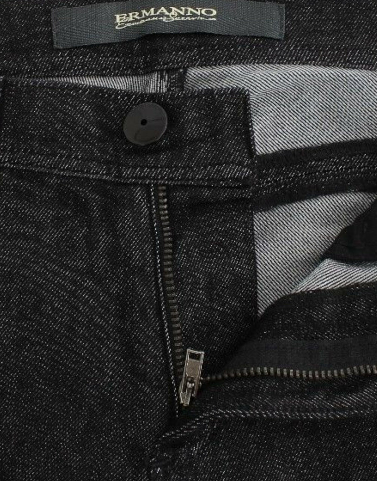 Ermanno Scervino Black Slim Jeans Denim Pants Skinny Leg Women's Stretch