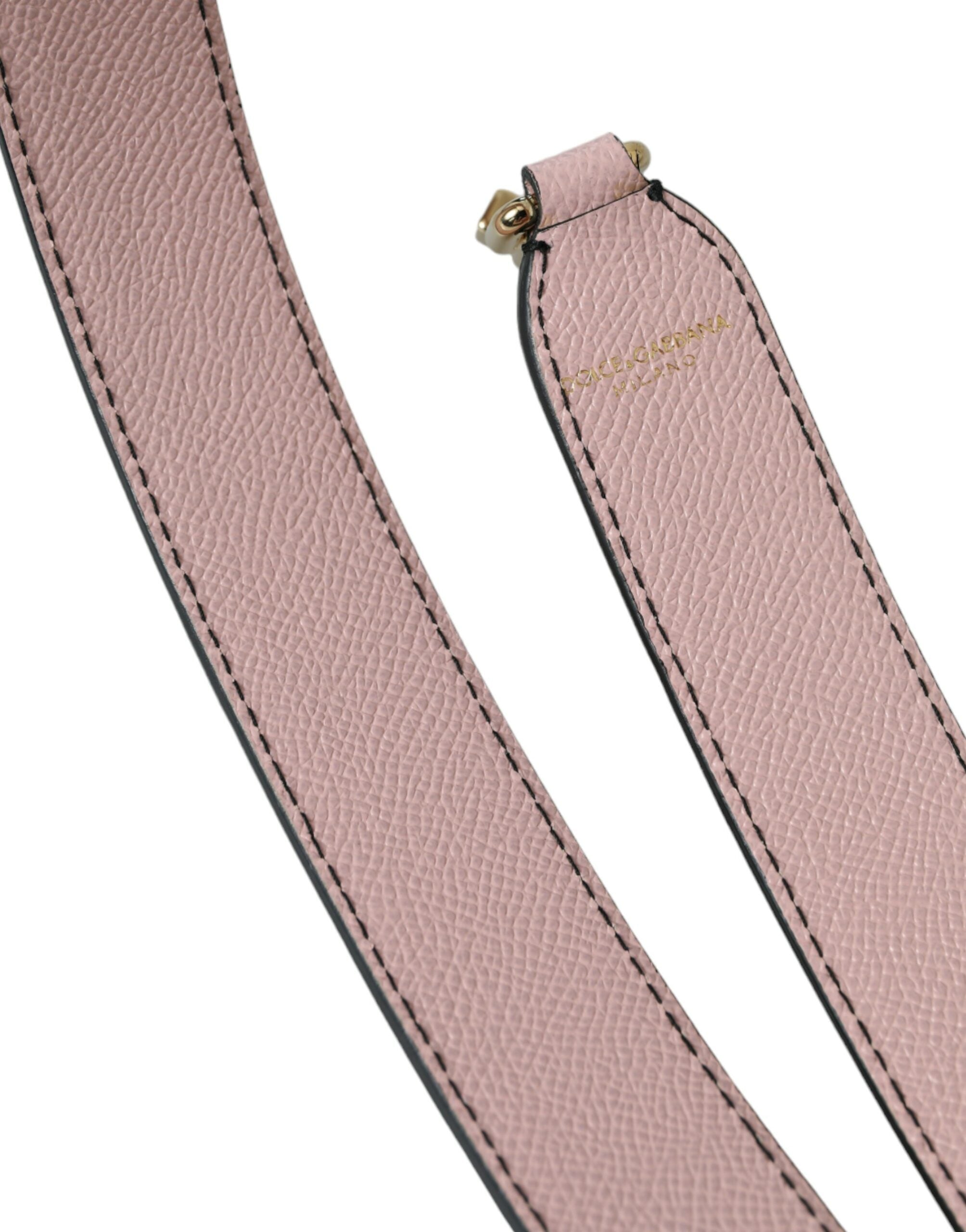 Dolce & Gabbana Pink Leather Handbag Accessory Shoulder Women's Strap