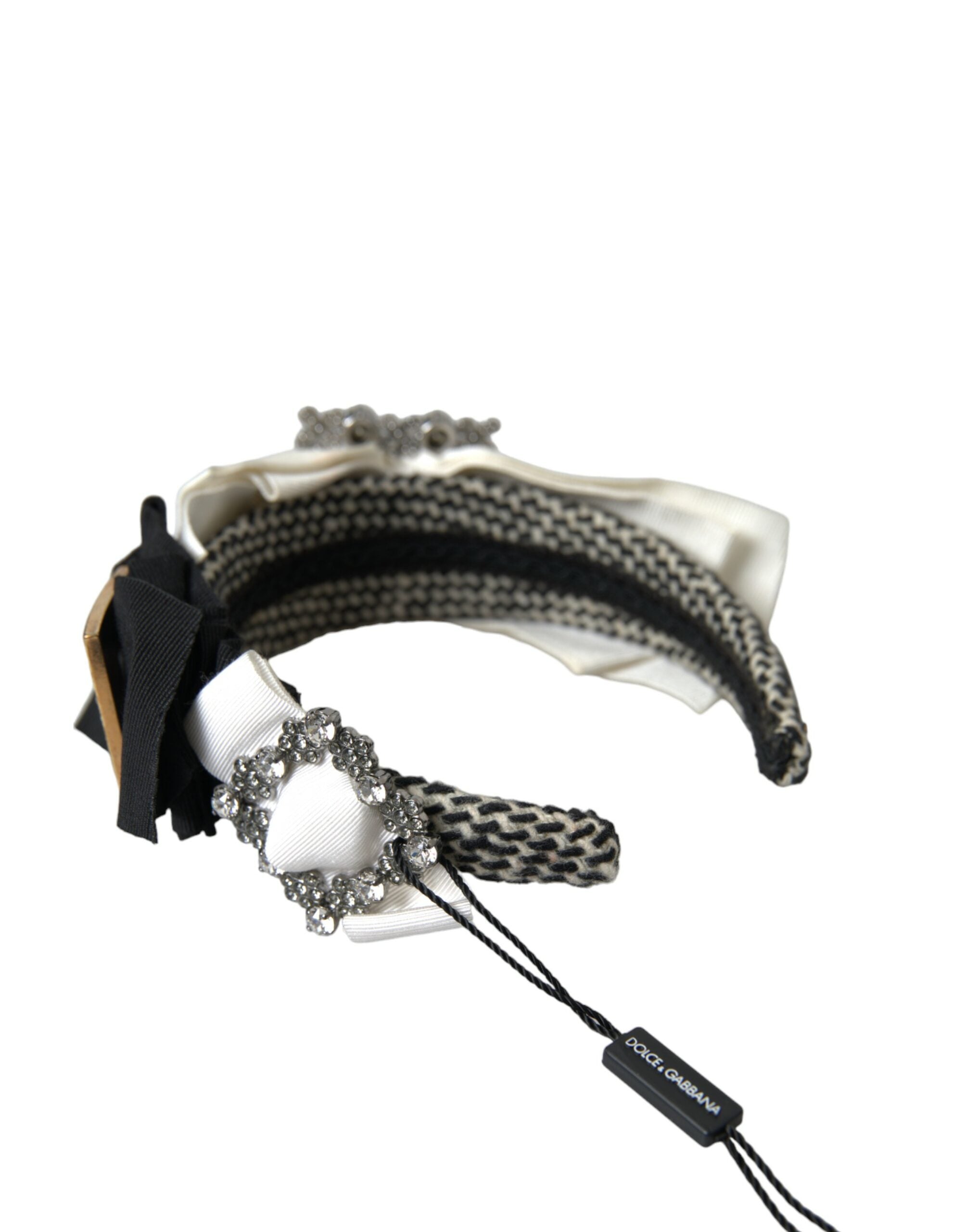 Dolce & Gabbana Multicolor Crystal Embellished Women Headband Women's Diadem