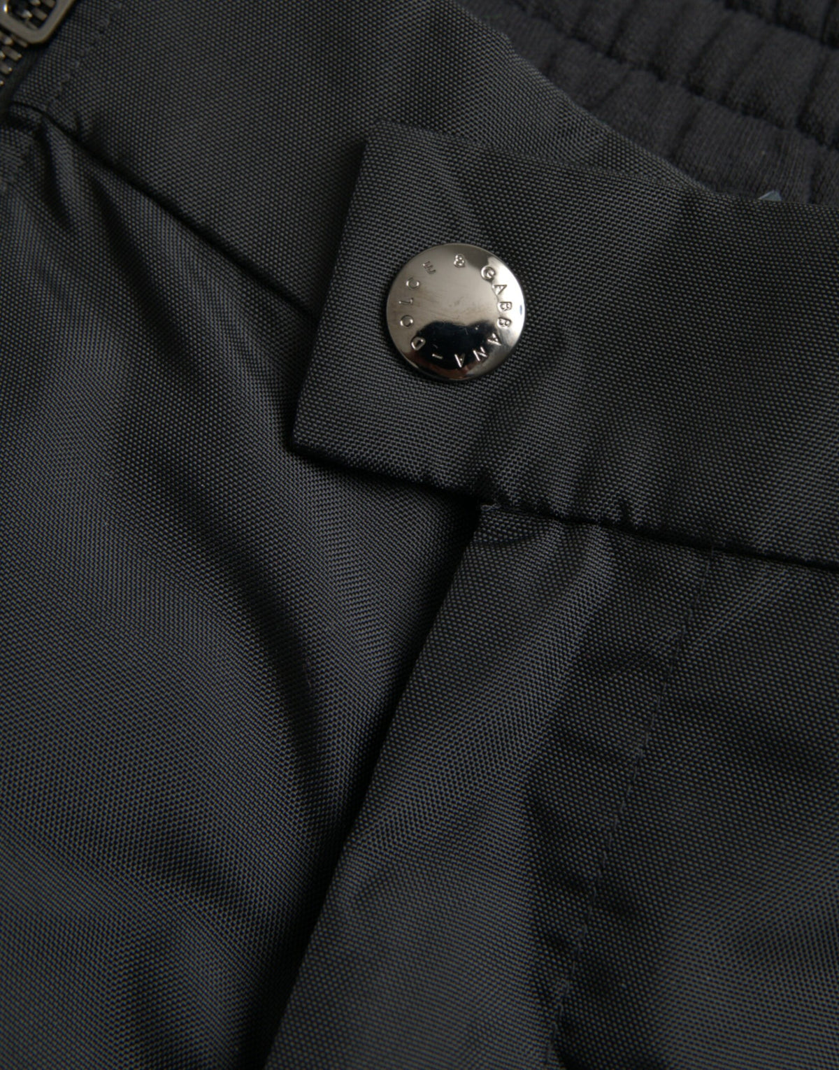 Dolce & Gabbana Black Cotton Blend Skinny Men's Pants