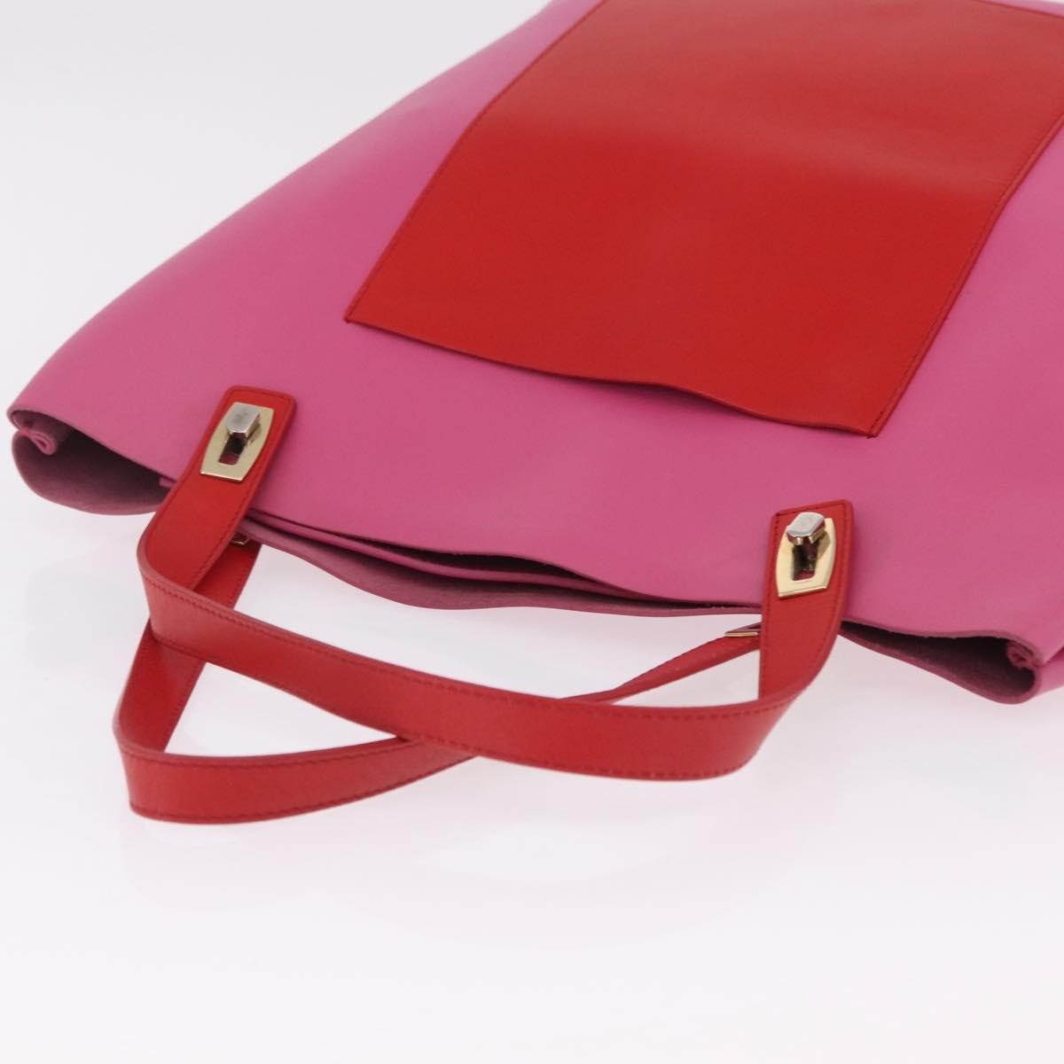 Balenciaga Vintage Tote Leather Pink Leather Tote Bag Bag (Pre-Owned)