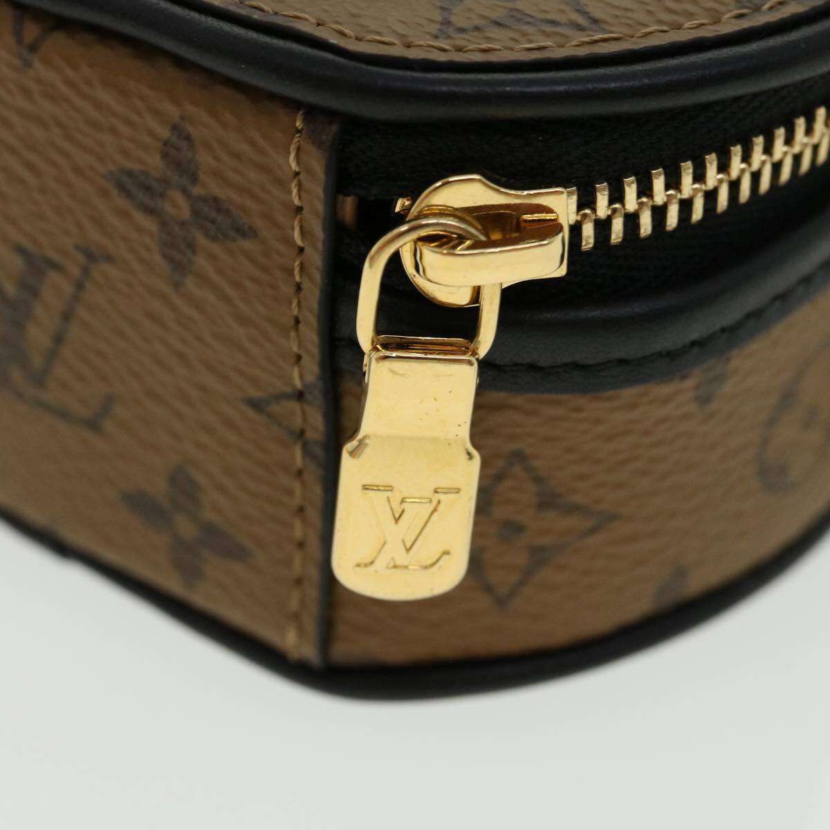 Louis Vuitton Boite Chapeau Souple Reverse Monogram Giant Brown Canvas Bag (Pre-Owned)