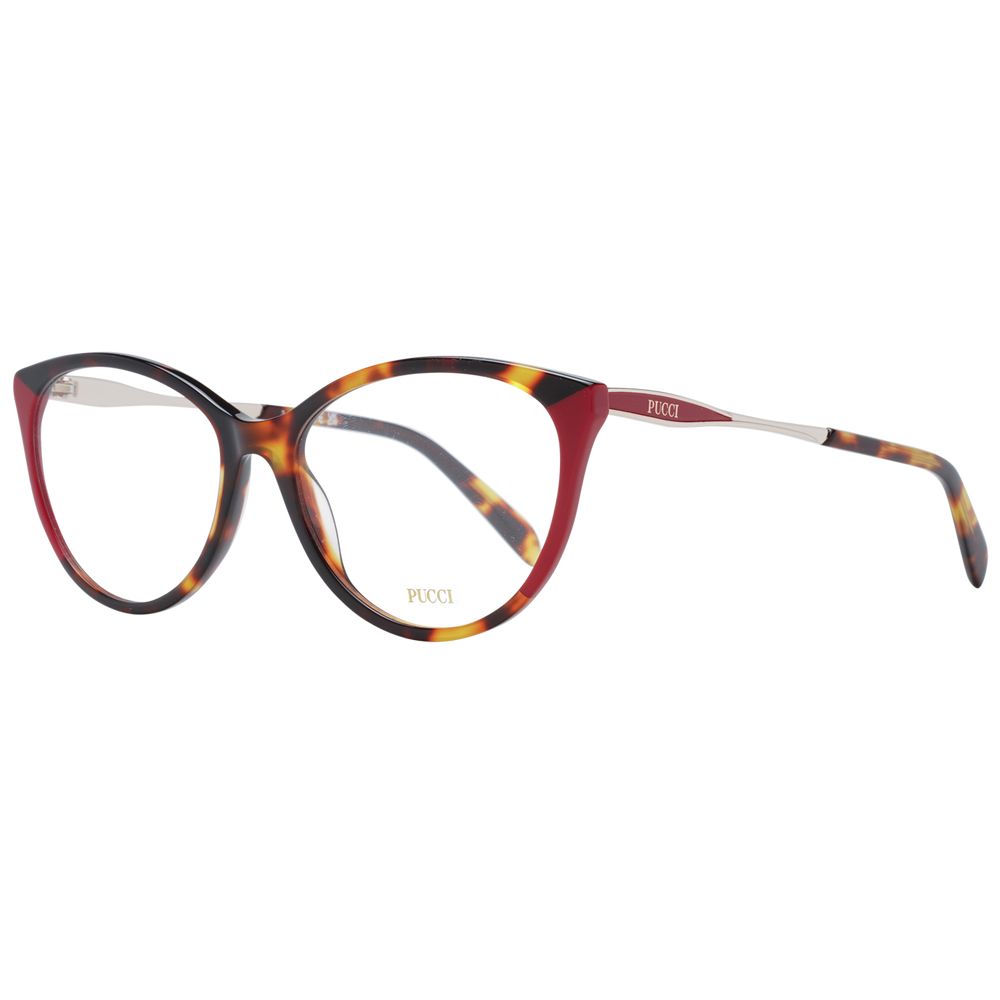 Emilio Pucci Red Plastic Glasses Women's (Frames)