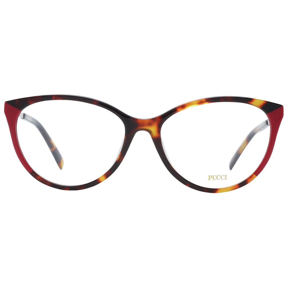Emilio Pucci Red Plastic Glasses Women's (Frames)