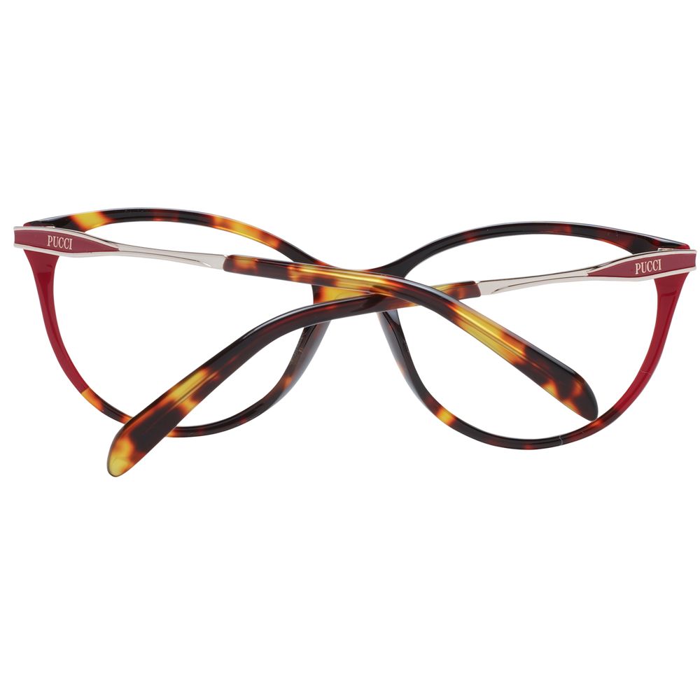 Emilio Pucci Red Plastic Glasses Women's (Frames)