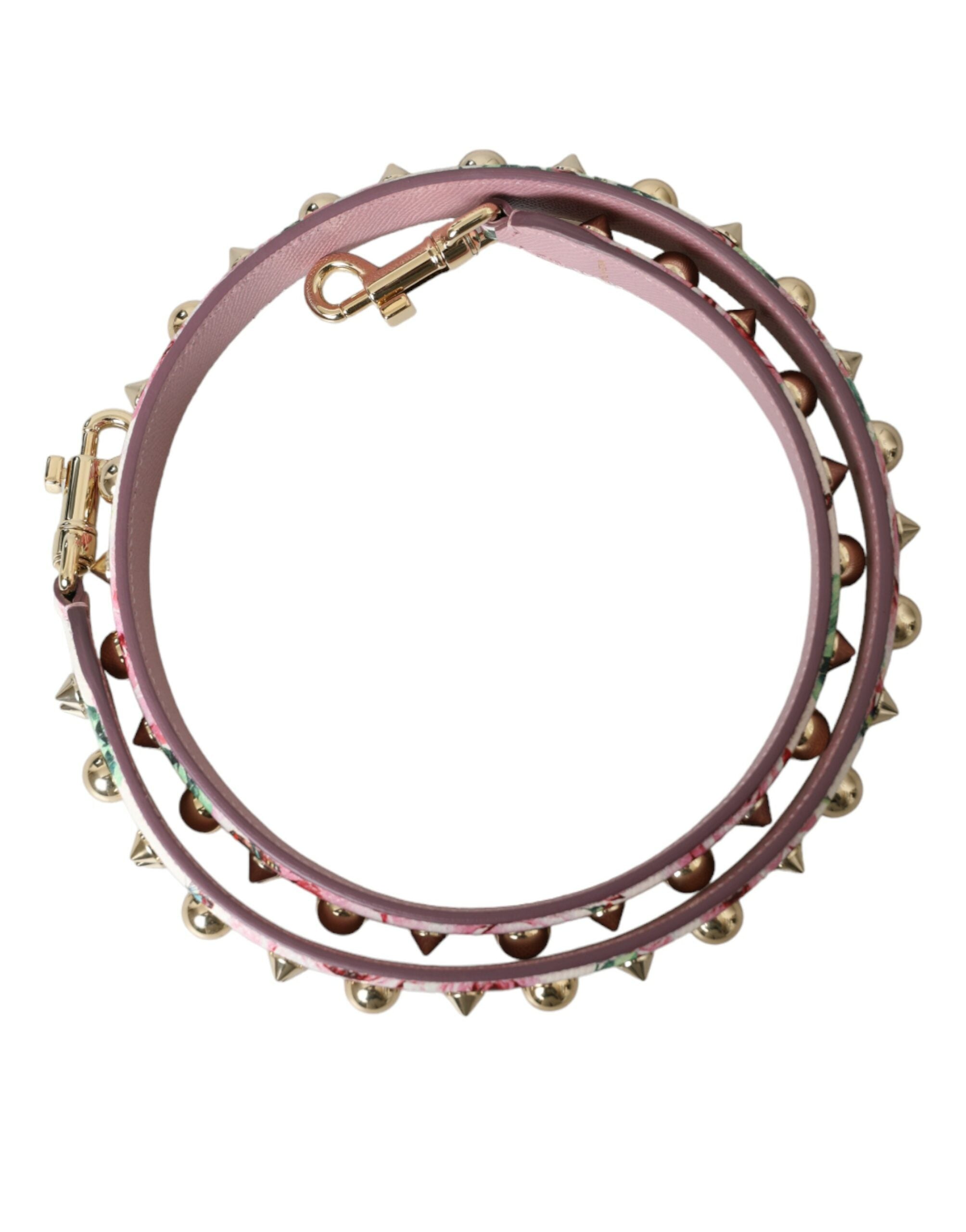 Dolce & Gabbana Pink Floral Handbag Accessory Shoulder Women's Strap