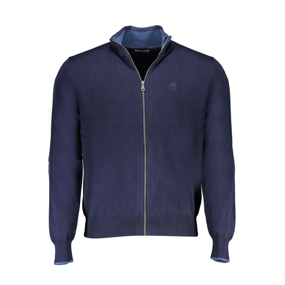North Sails Blue Cotton Men's Sweater