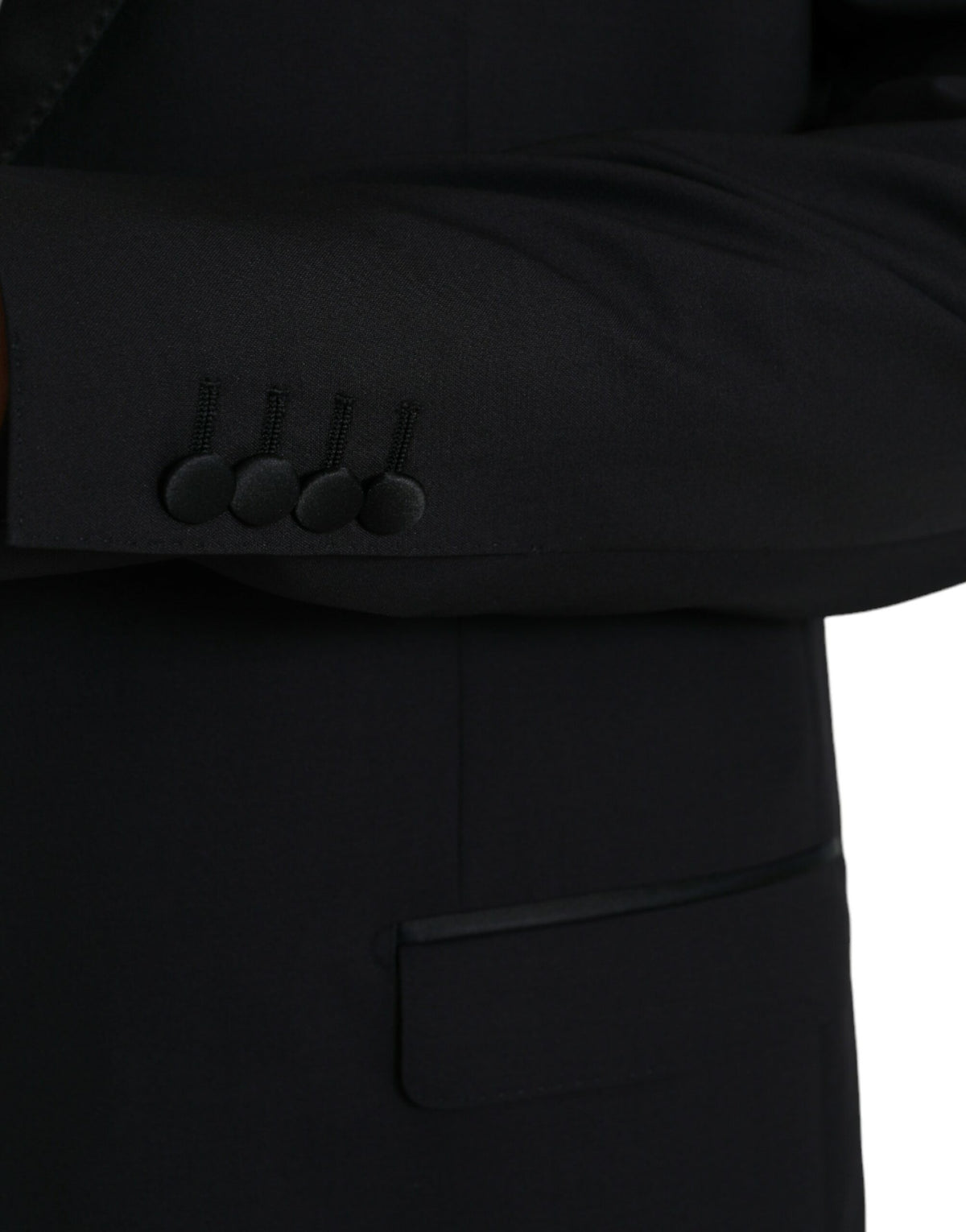 Dolce & Gabbana Blue MARTINI Single Breasted Coat Men's Blazer