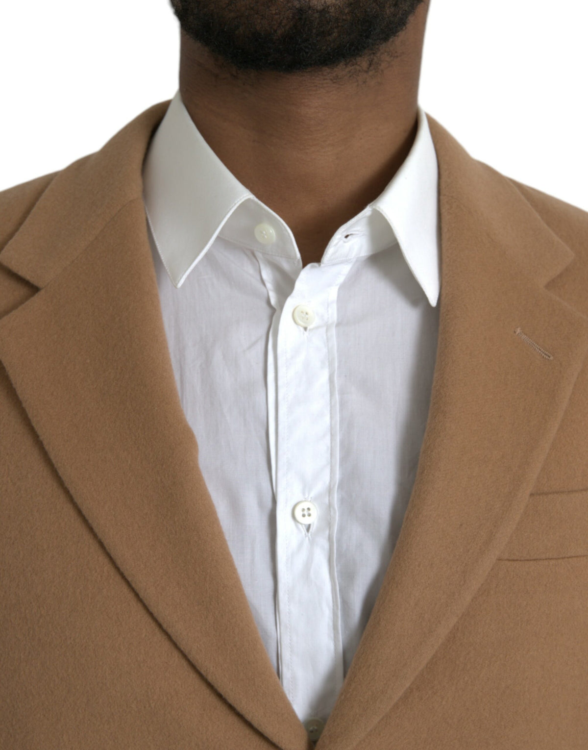 Prada Brown Cashmere 2 Piece Single Breasted Men's Suit