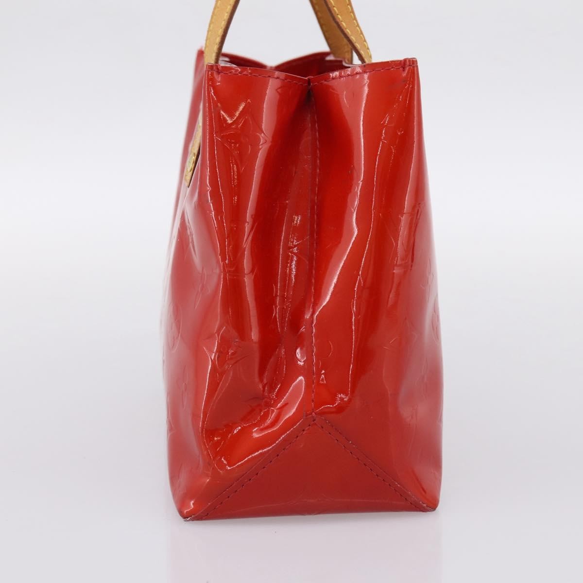 Louis Vuitton Reade Monogram Vernis Red Patent_Leather Handbag (Pre-Owned)