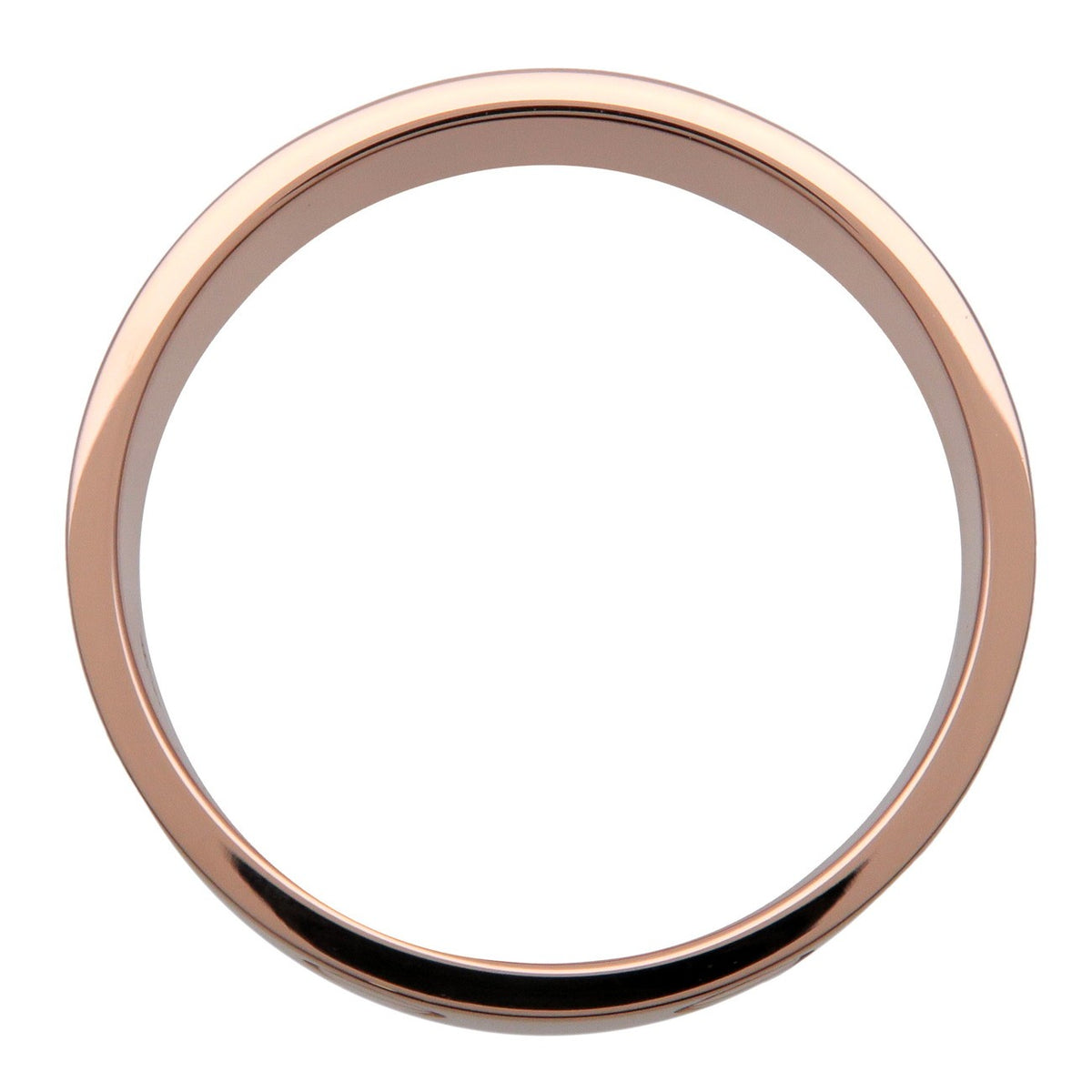 Cartier Love Wedding Band 18K Rose Gold Gold Rose_Gold Ring Jewelry (Pre-Owned)