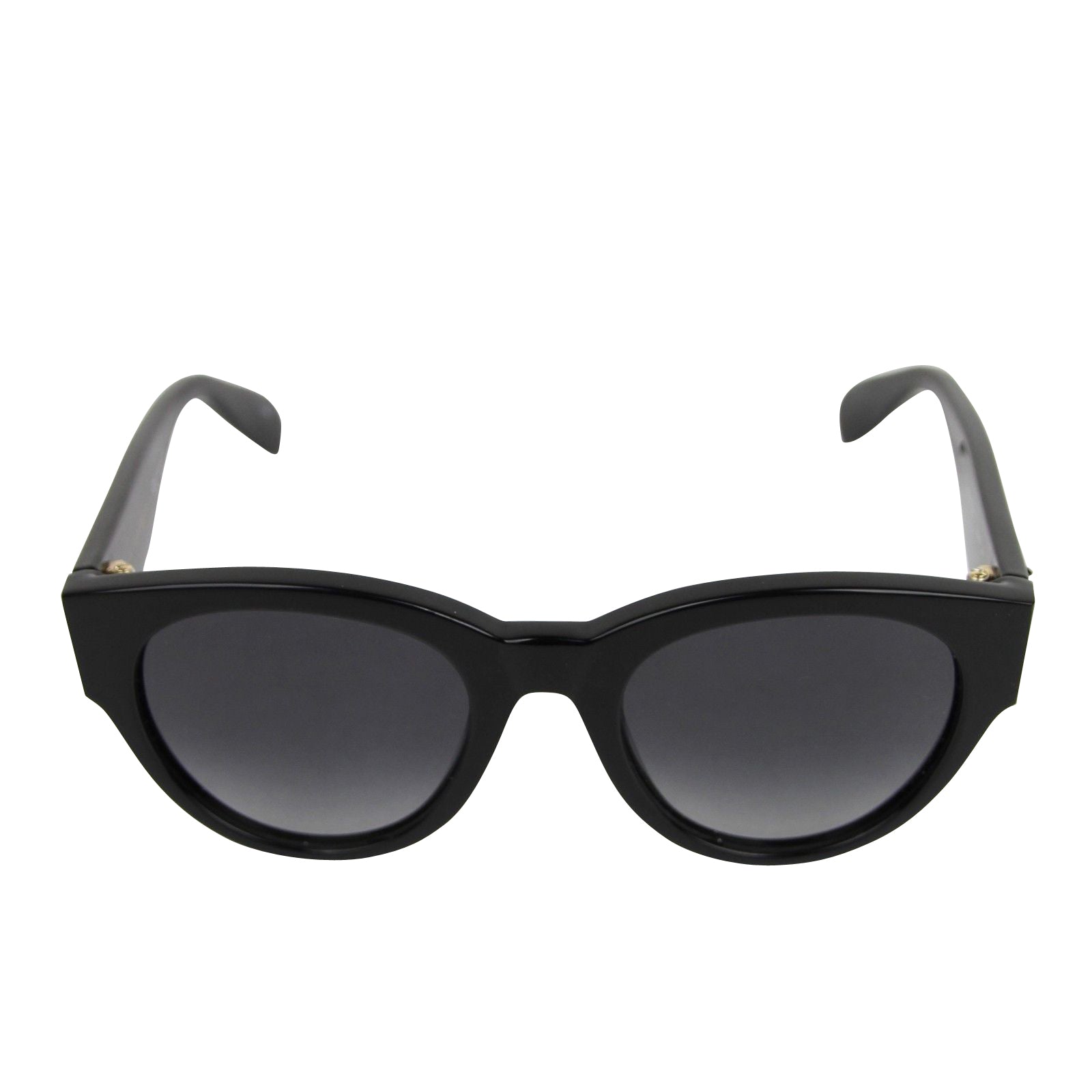 Alexander McQueen Unisex Spike Detail Black Acetate Sunglasses AM0054S 442136 1007
