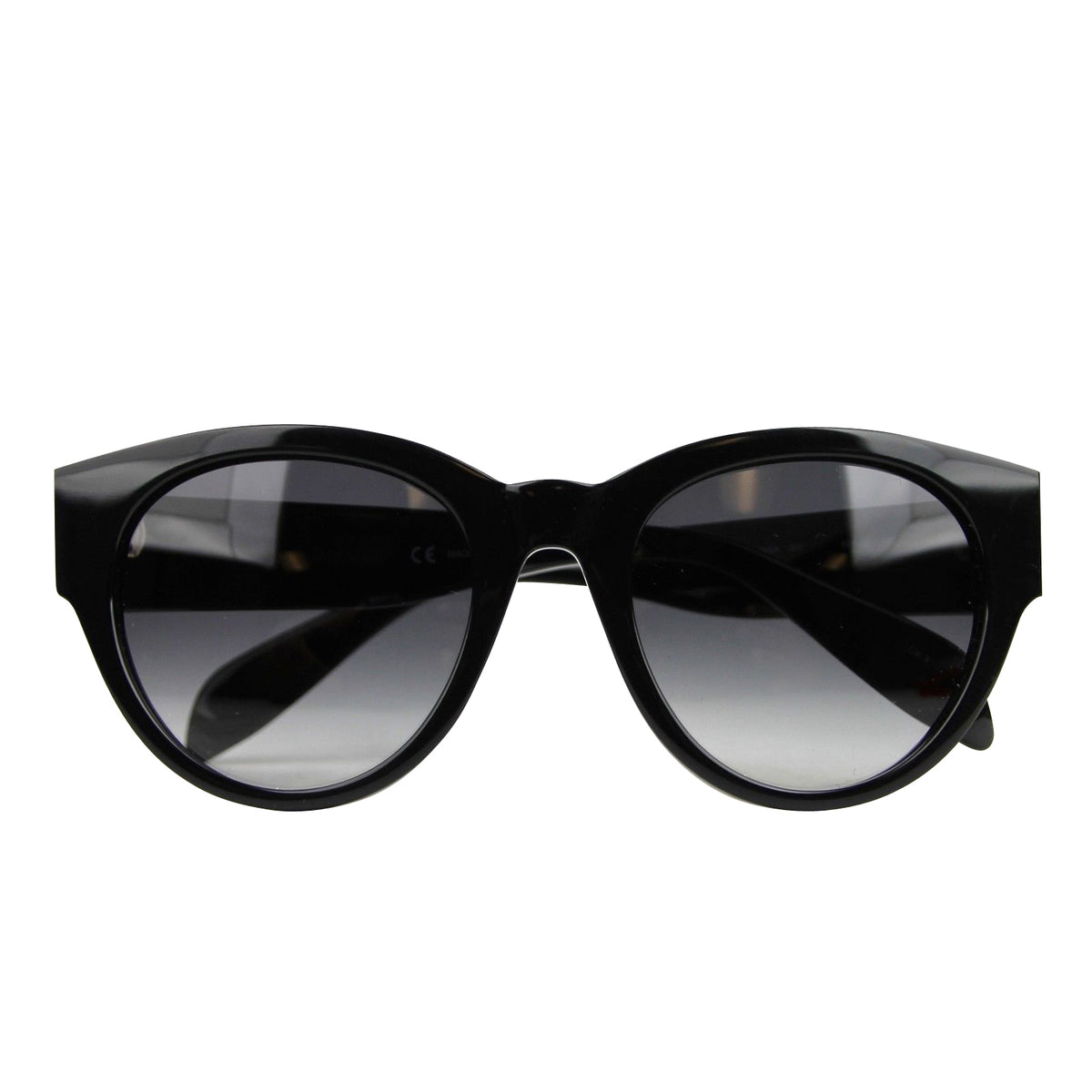 Alexander McQueen Unisex Spike Detail Black Acetate Sunglasses AM0054S 442136 1007