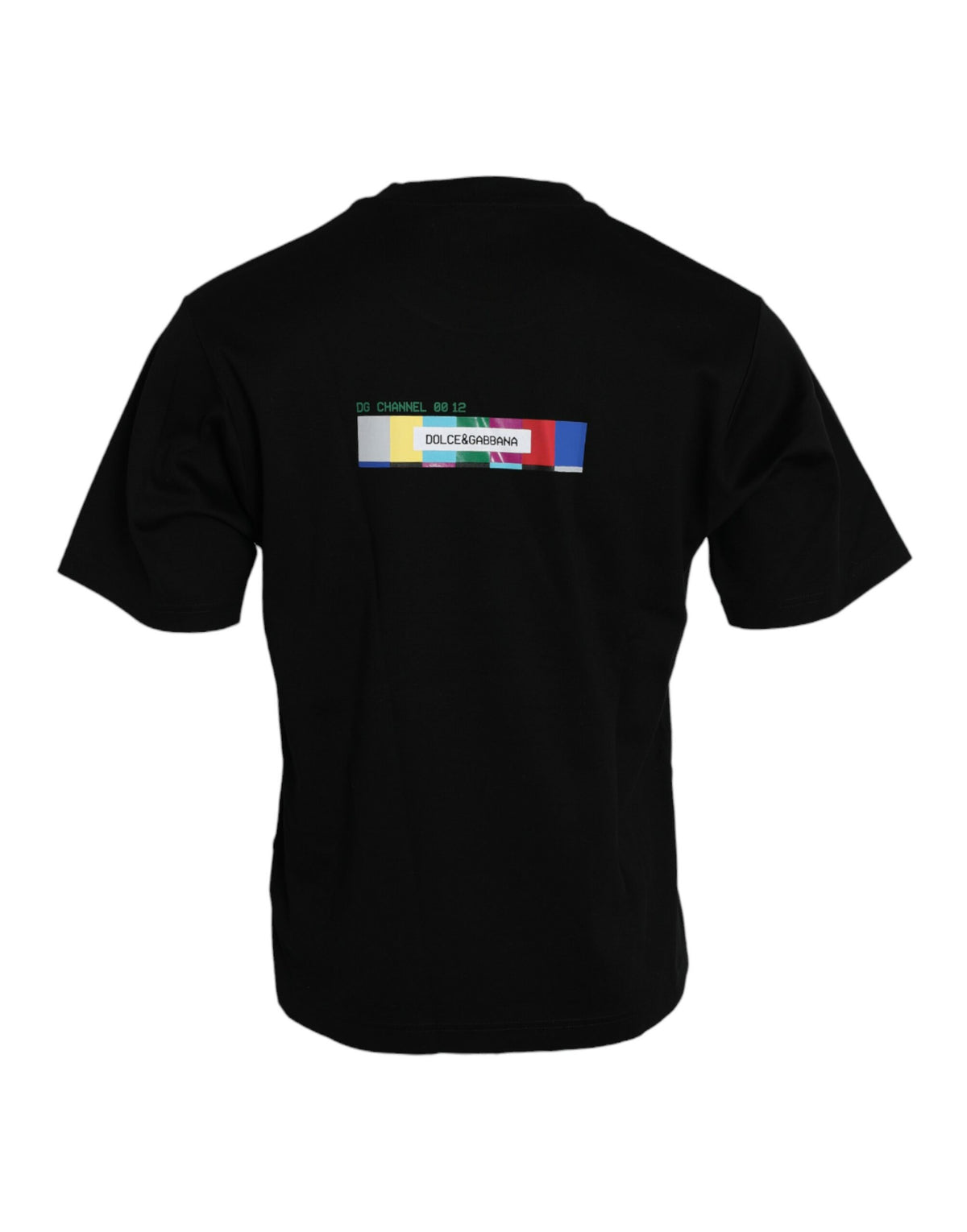 Dolce & Gabbana Black With Love Always Crew Neck Top Men's T-shirt