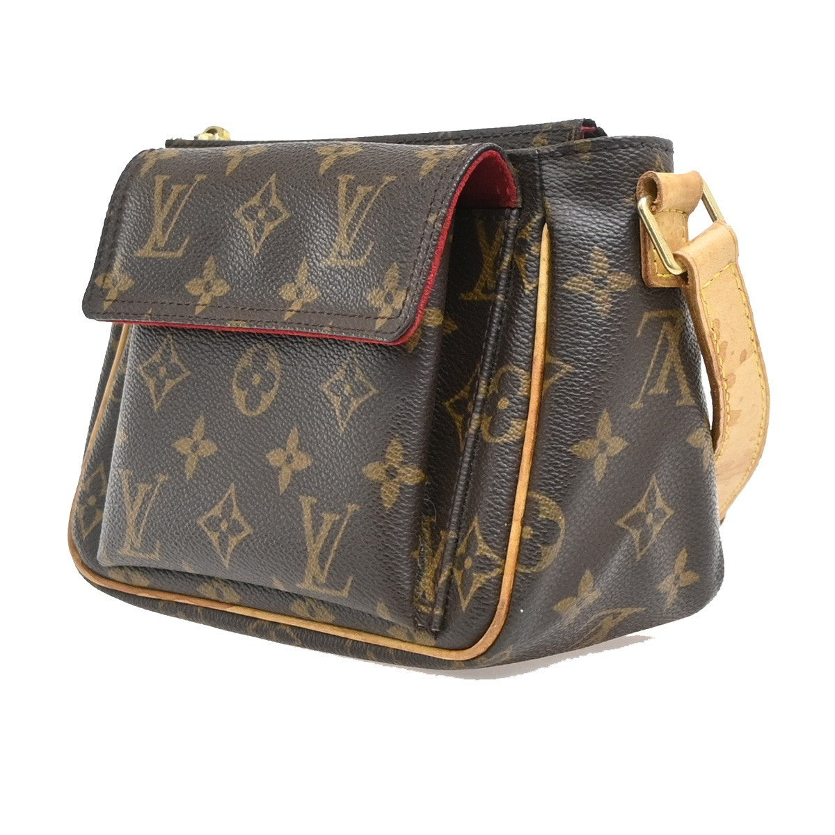 Louis Vuitton Viva Cite Monogram Canvas Brown Canvas Handbag (Pre-Owned)