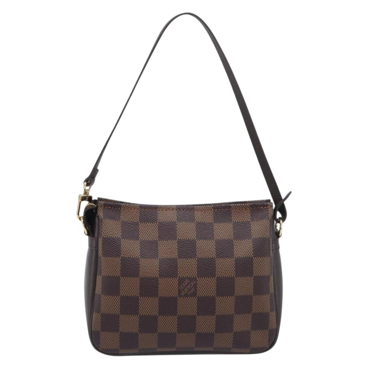 Louis Vuitton Trousse Make Up Damier Brown Canvas Clutche & Pouche Bag (Pre-Owned)