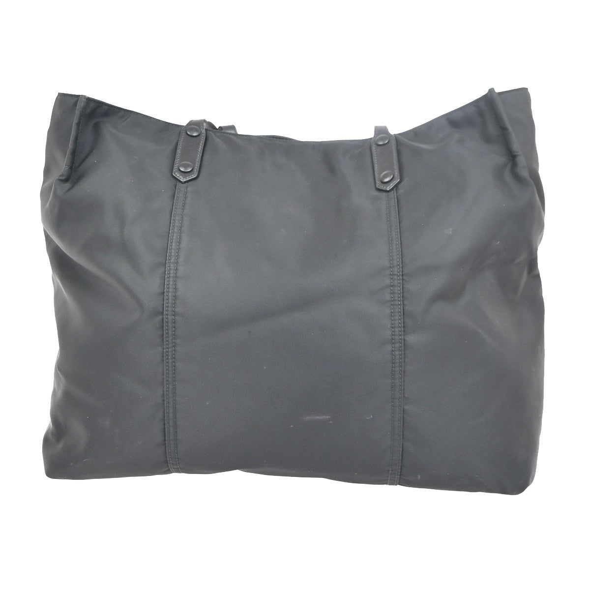 Prada Etiquette Tote Tessuto Black Nylon Tote Bag Bag (Pre-Owned)