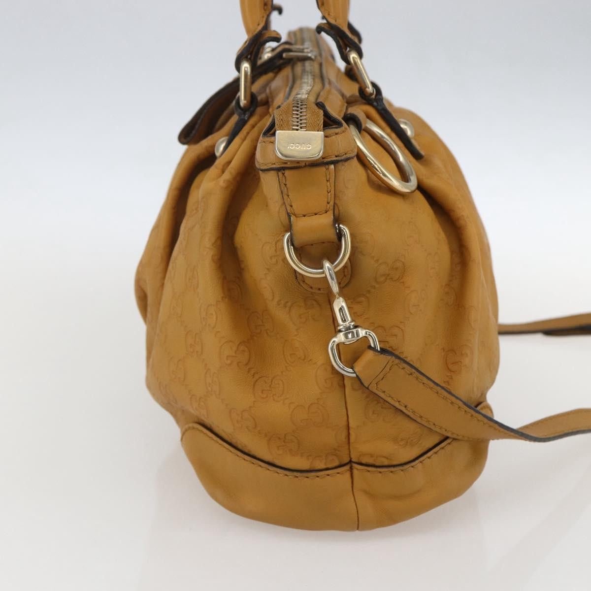 Gucci Sukey Top Handle Satchel Guccissima Leather Brown Leather Tote Bag Bag (Pre-Owned)