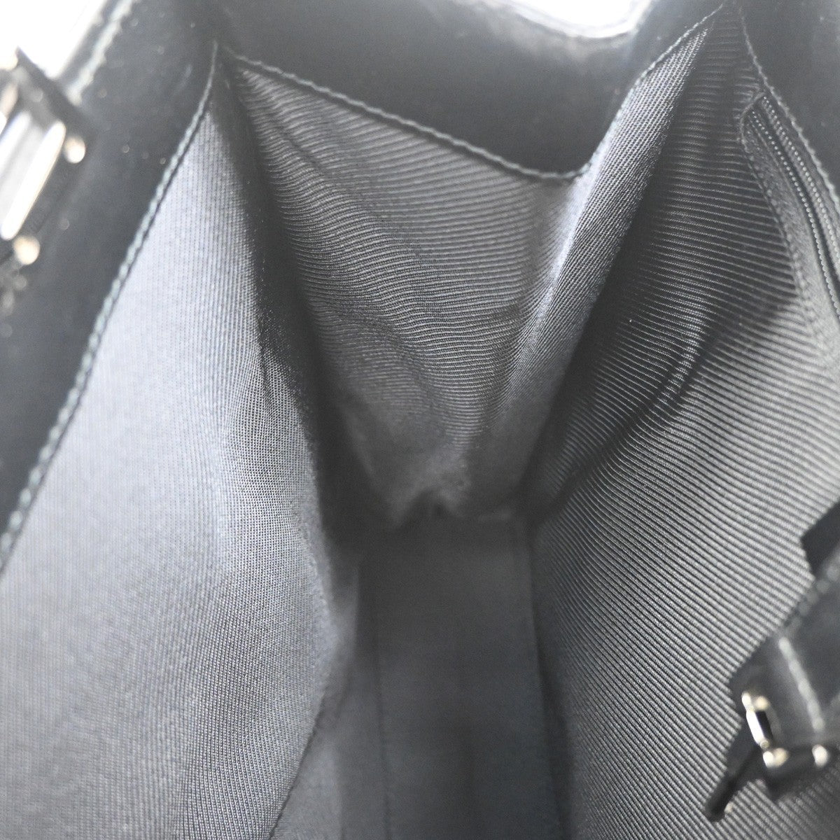 Gucci Jackie Tote Gg Canvas And Leather Black Canvas Handbag (Pre-Owned)