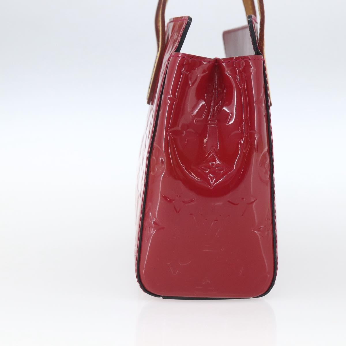 Louis Vuitton Catalina Monogram Vernis Pink Patent_Leather Handbag (Pre-Owned)
