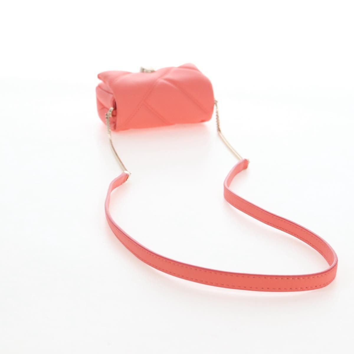 Bvlgari Serpenti Cabochon Diagonal Quilted Leather Pink Leather Shoulder Bag Bag (Pre-Owned)