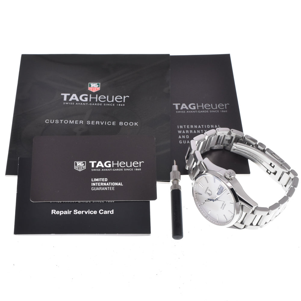 Tag Heuer Carrera Calibre 5 Automatic Stainless Steel Watch (Pre-Owned)