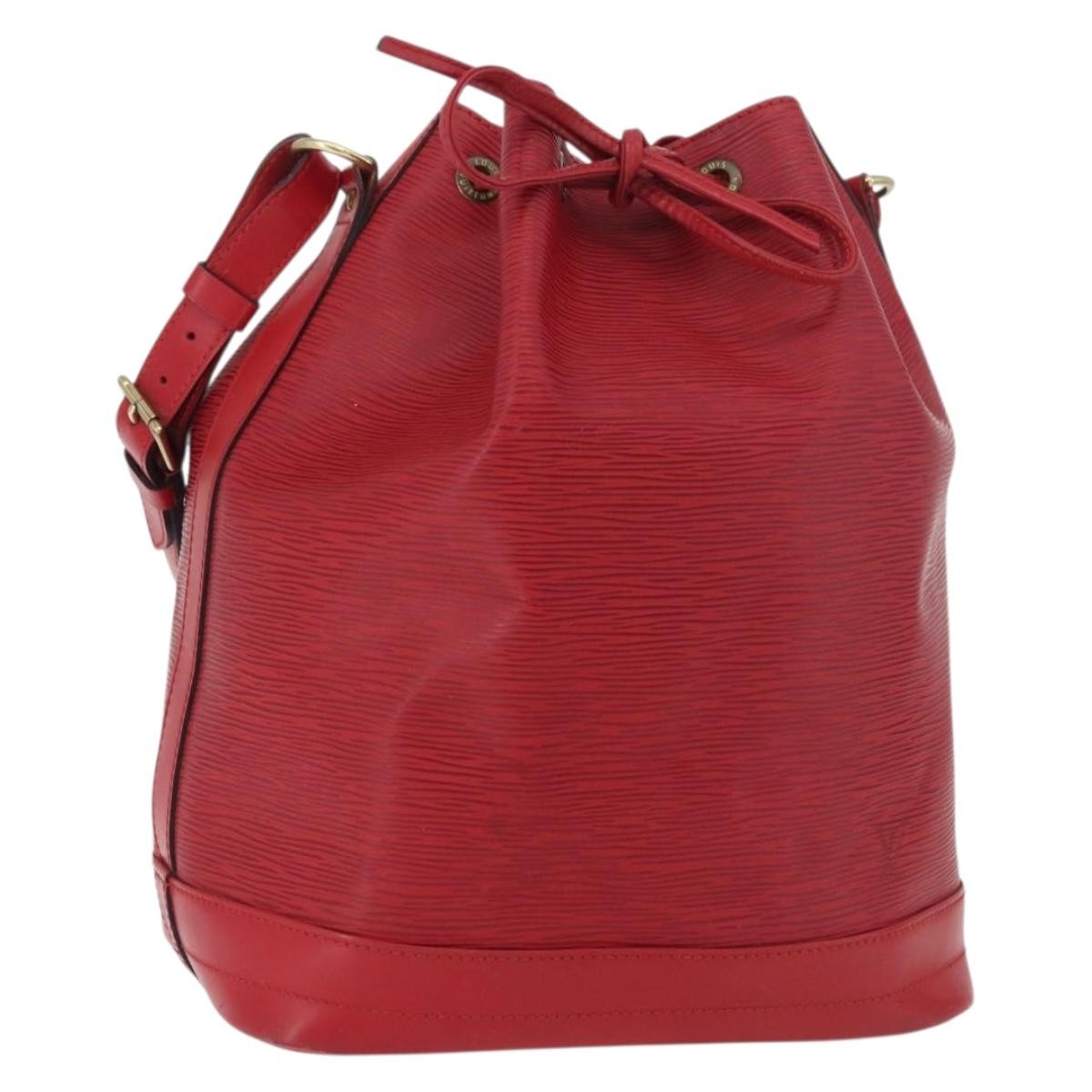 Louis Vuitton Noe Epi Leather Red Leather Shoulder Bag Bag (Pre-Owned)