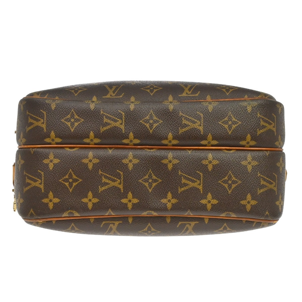 Louis Vuitton Reporter Monogram Canvas Brown Canvas Shoulder Bag Bag (Pre-Owned)