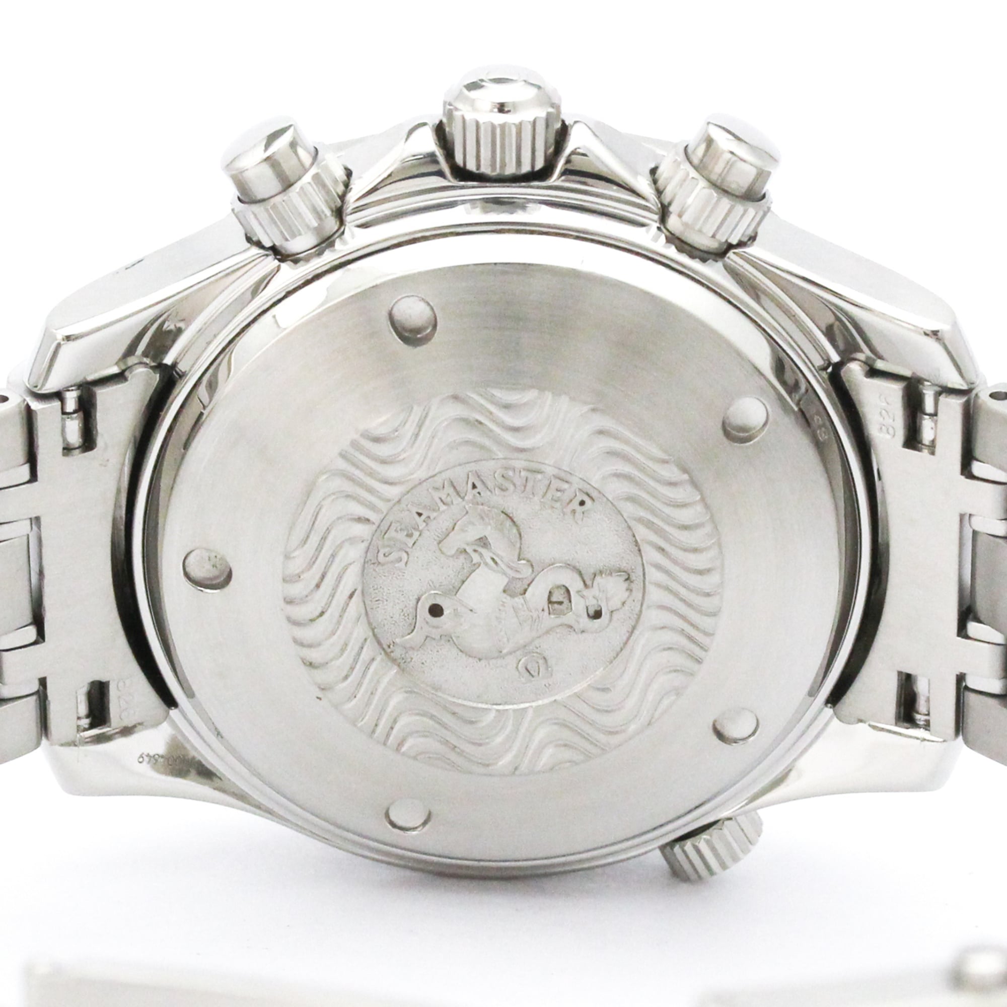 Omega Seamaster Diver 300M Chronometer Chronograph Automatic Stainless Steel Watch (Pre-Owned)