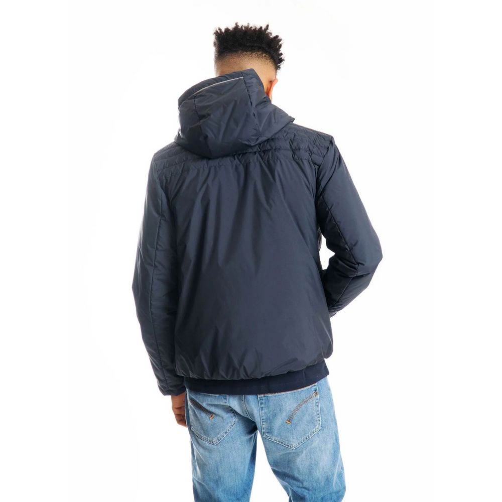 People Of Shibuya Sumptuous Blue Hooded Technical Men's Jacket