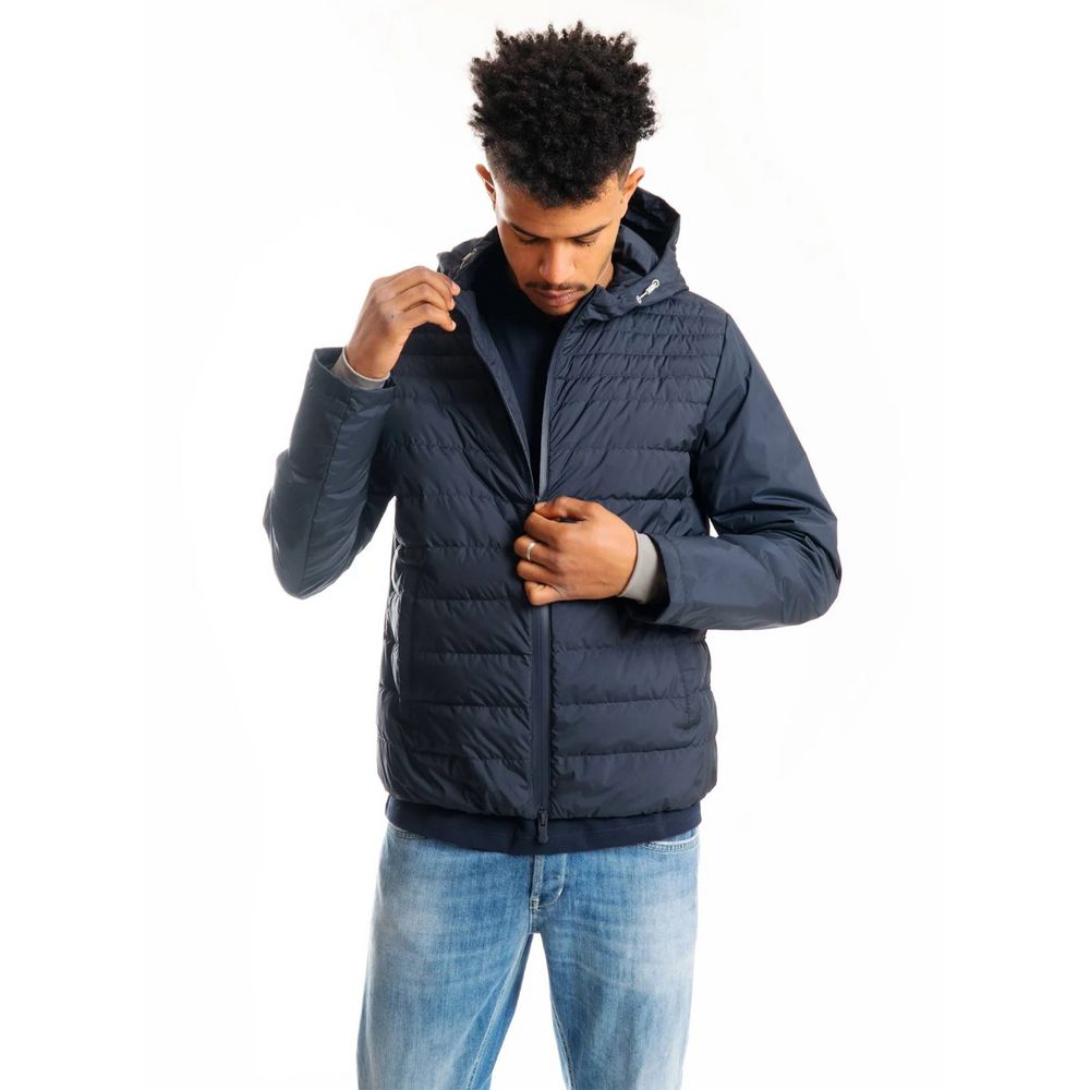 People Of Shibuya Sumptuous Blue Hooded Technical Men's Jacket