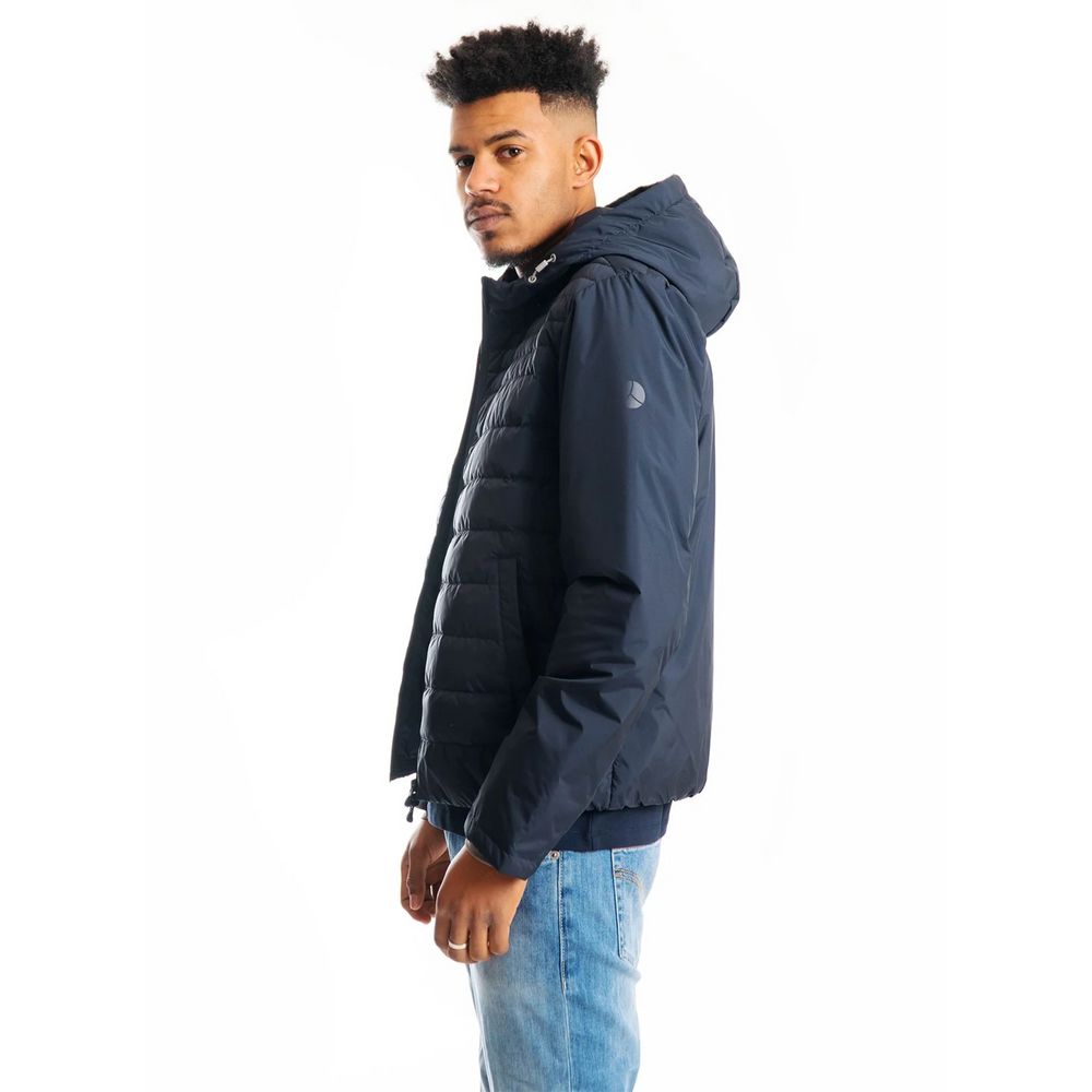 People Of Shibuya Sumptuous Blue Hooded Technical Men's Jacket
