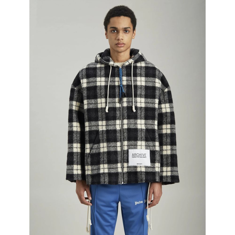 Palm Angels Black Cashmere Men Men's Sweater
