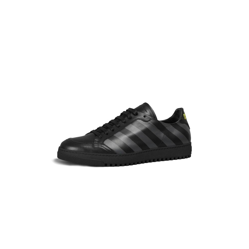 Off-White Black Calfskin Women Women's Sneaker